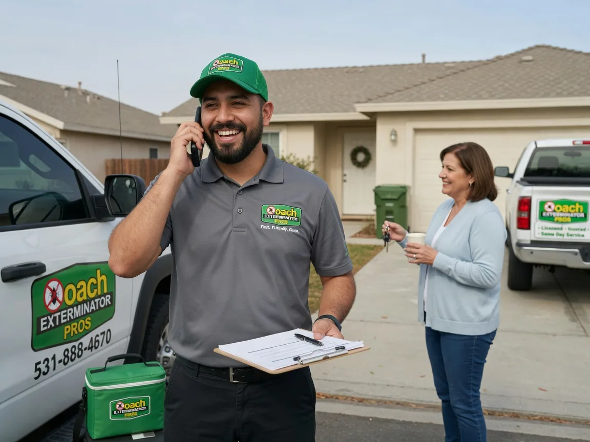 Pest Control Roach Exterminator White Oak, GA FAQs